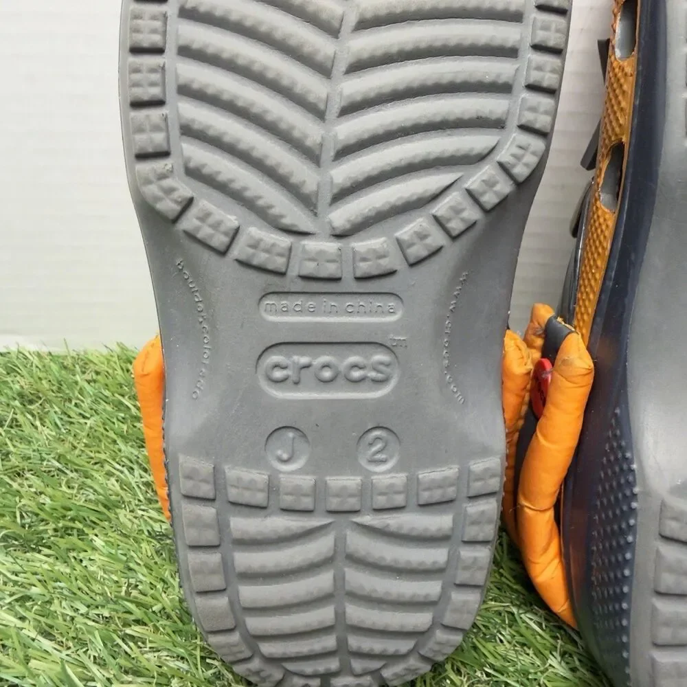 Crocs Classic Clog Naruto Shippuden Orange Kid's Size J2